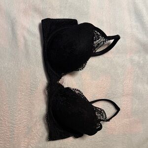 Elegant Black Lace Bra